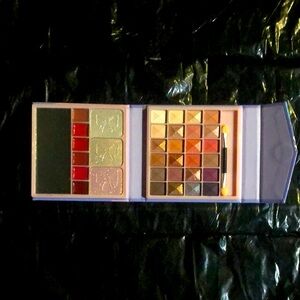 Pink and purple compact makeup kit (second one)